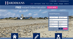 Desktop Screenshot of hardimans.co.uk